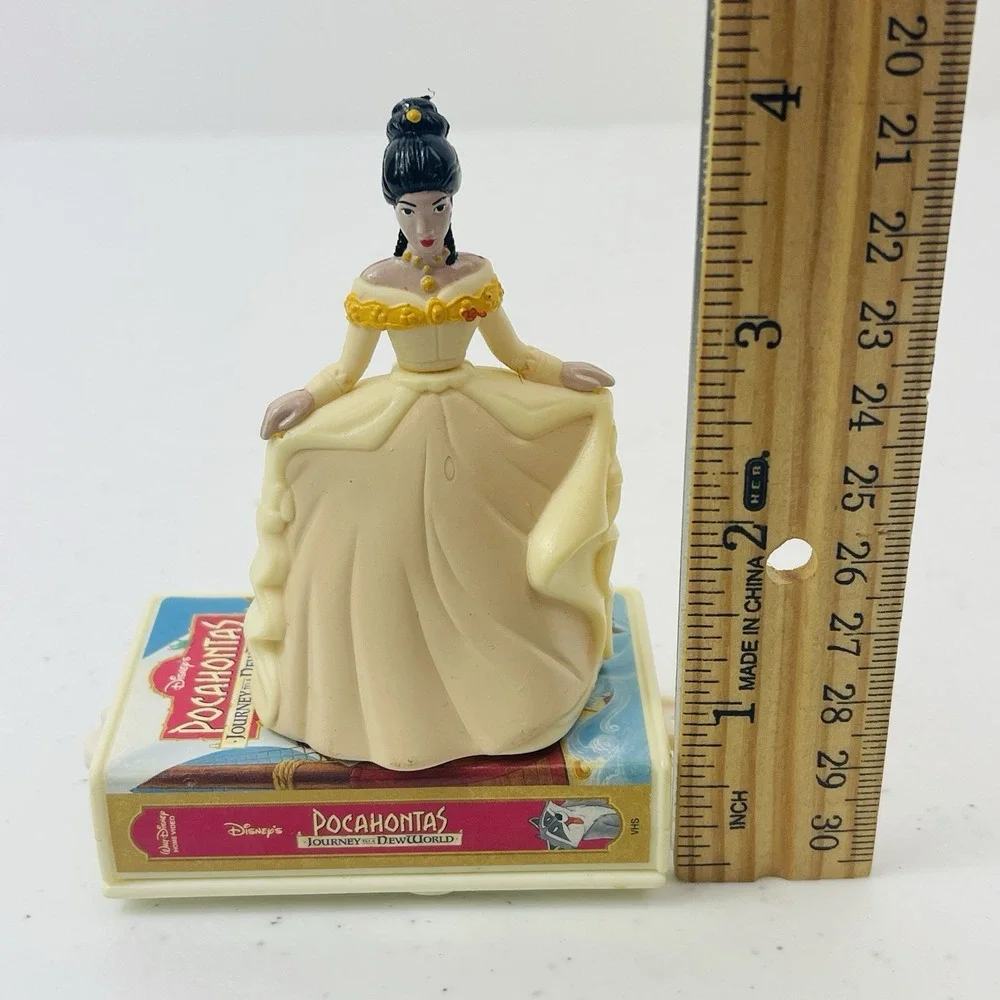 Disney Pocahontas McDonalds Happy Meal Toy Princesses VHS‎ Mobile Train Car